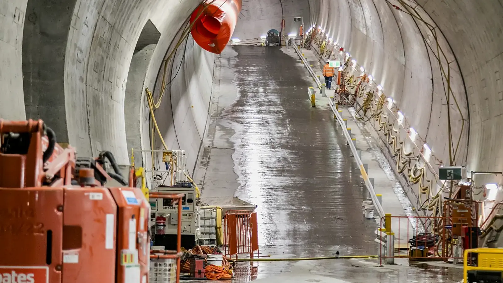 North East Link ventilation tunnel construction, Melbourne, Victoria