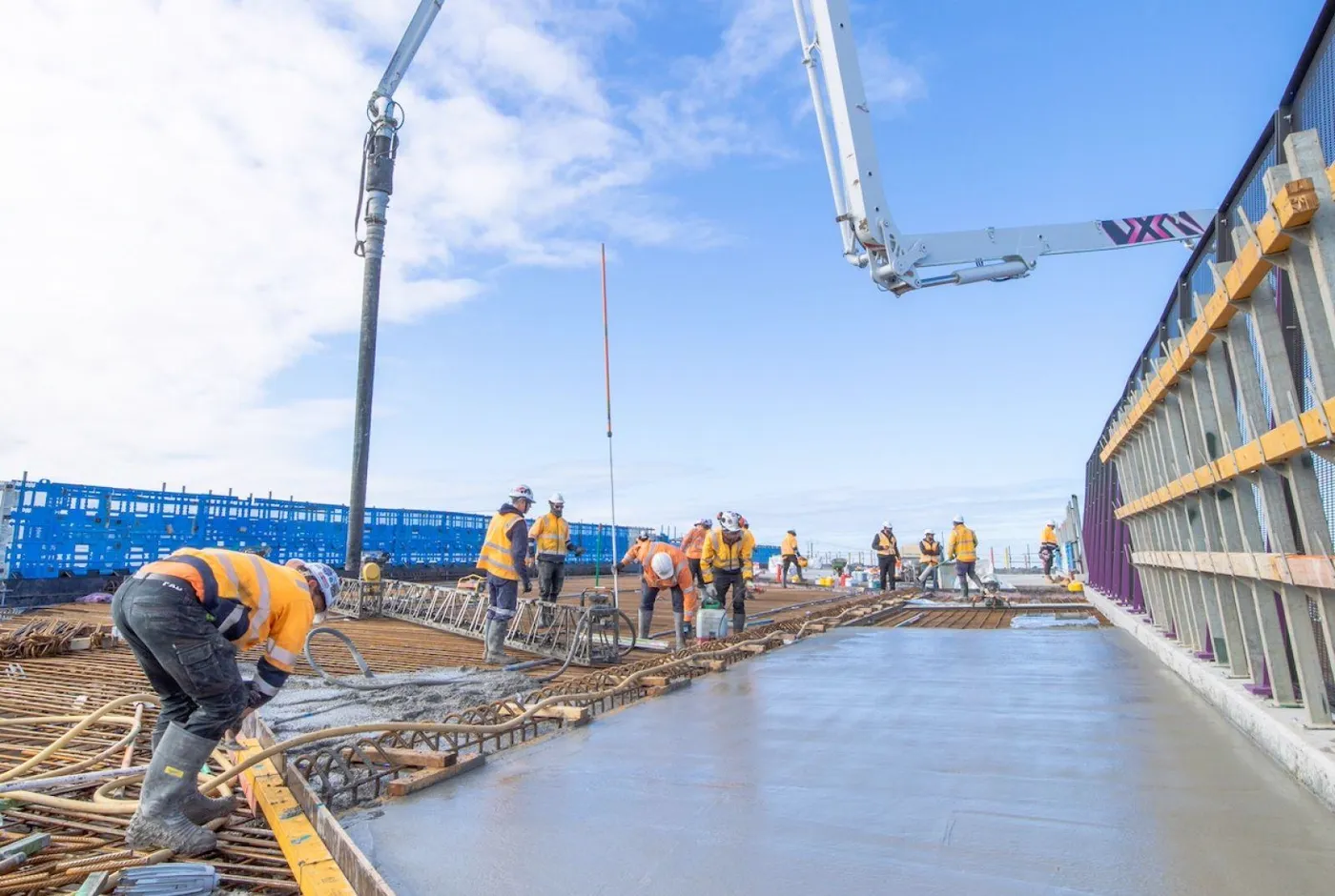 NAORA concrete QA documentation and monitoring on an Australian construction project